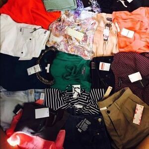 Nordstrom Wholesale 10 Piece Clothing Piece Box All Sizes, Brands, All NEW